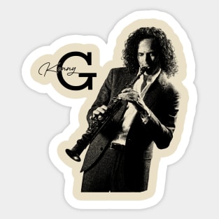 Retro 90s Kenny G Sticker